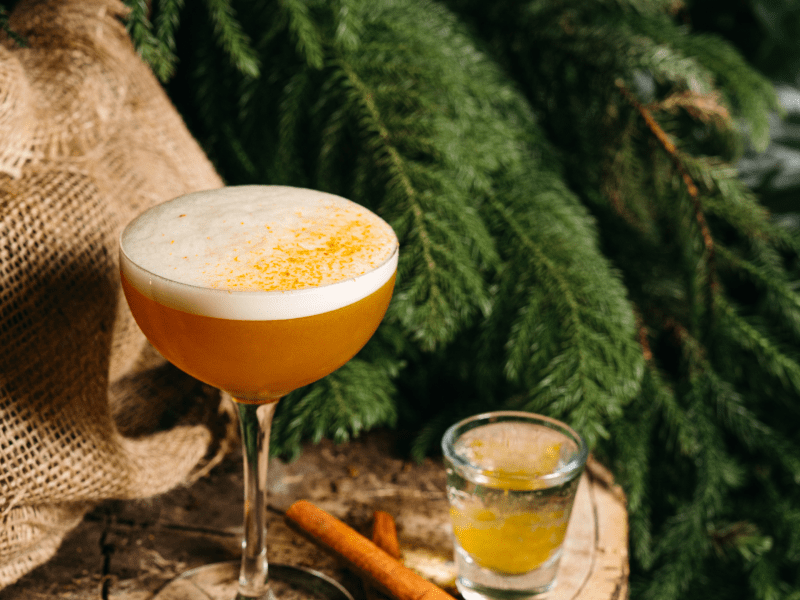 festive cocktail