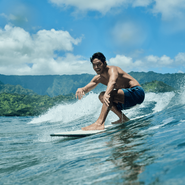 Man Surfing